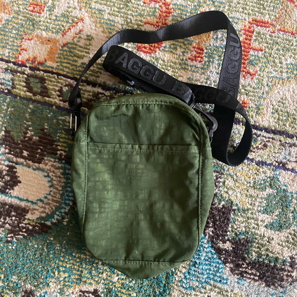 Baggu Crossbody in Olive Green - Picture 2 of 2